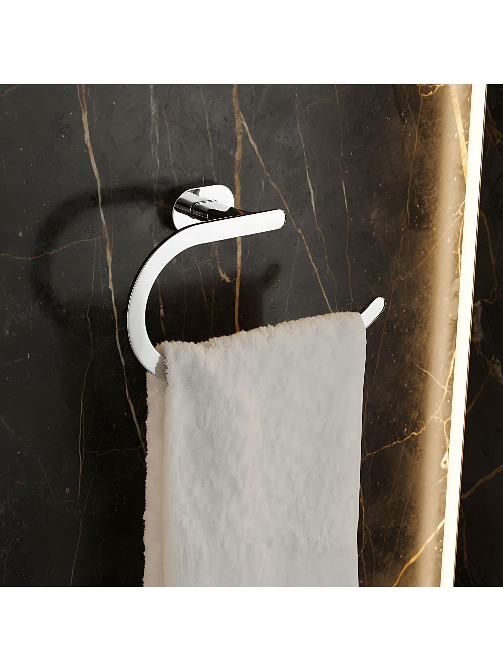 Bathroom hanger Ring 110 Til Chrome