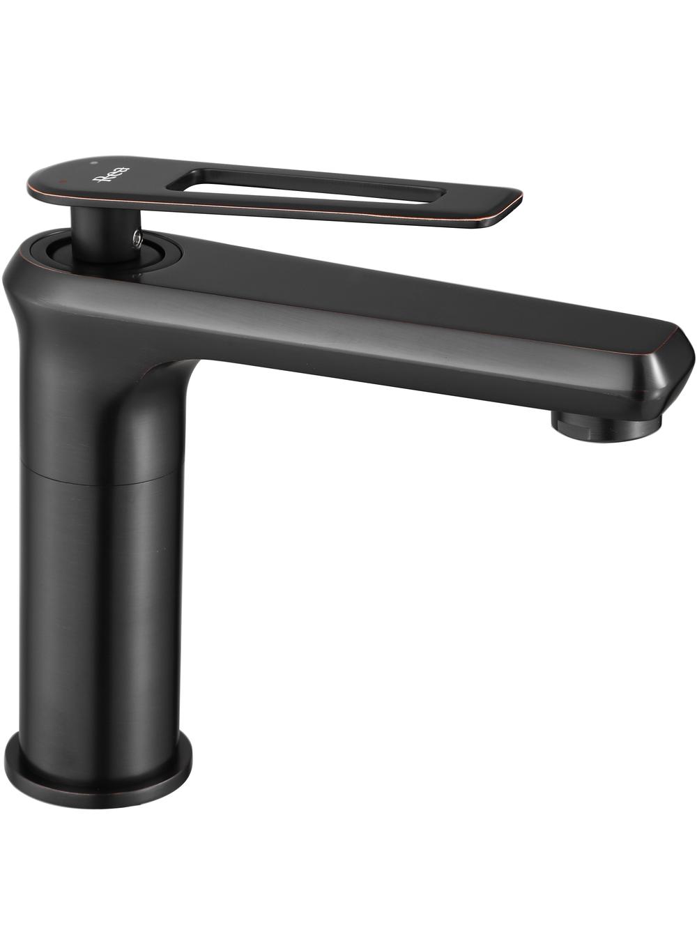 Rubinetto da lavabo Rea Blade Old Black low