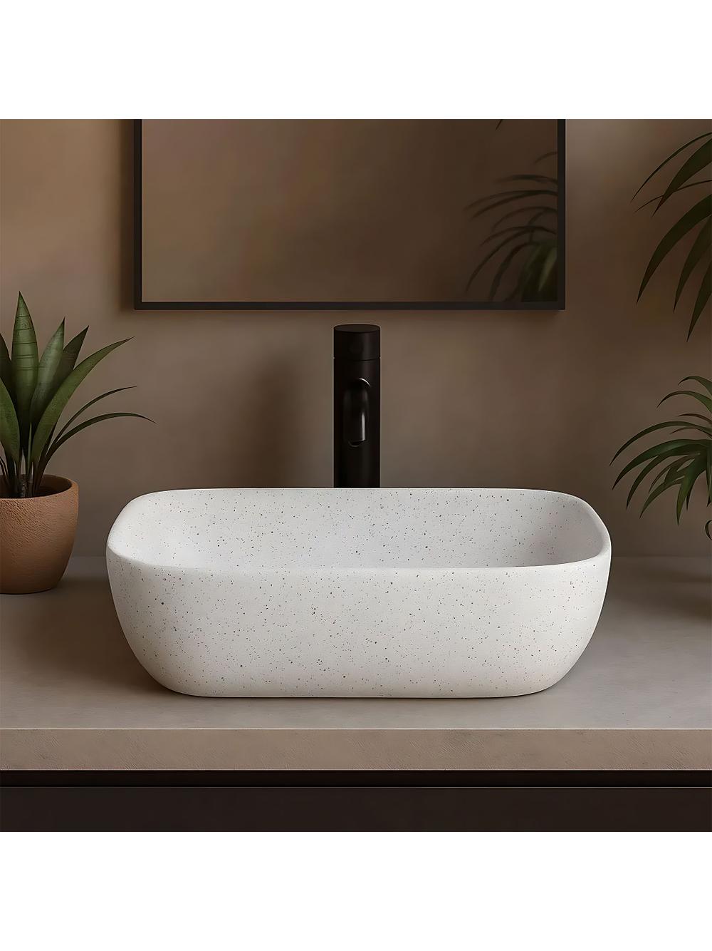 Countertop washbasin Rea Belinda Warm