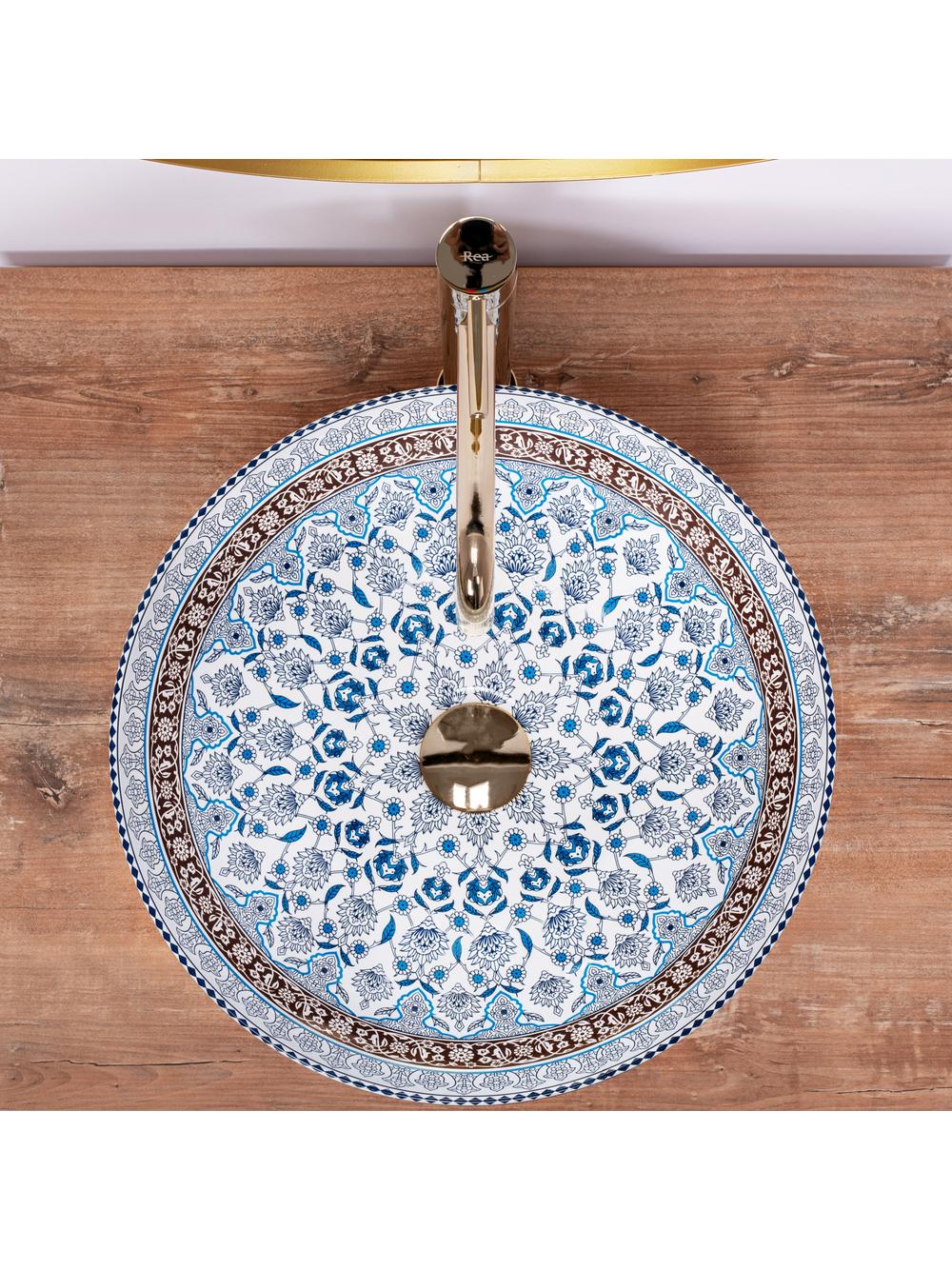 UMYWALKA NABLATOWA REA ARTE BLUE