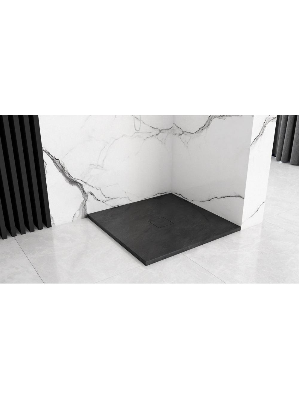 Brodzik prysznicowy kamienny Rea Stone 90 x 90