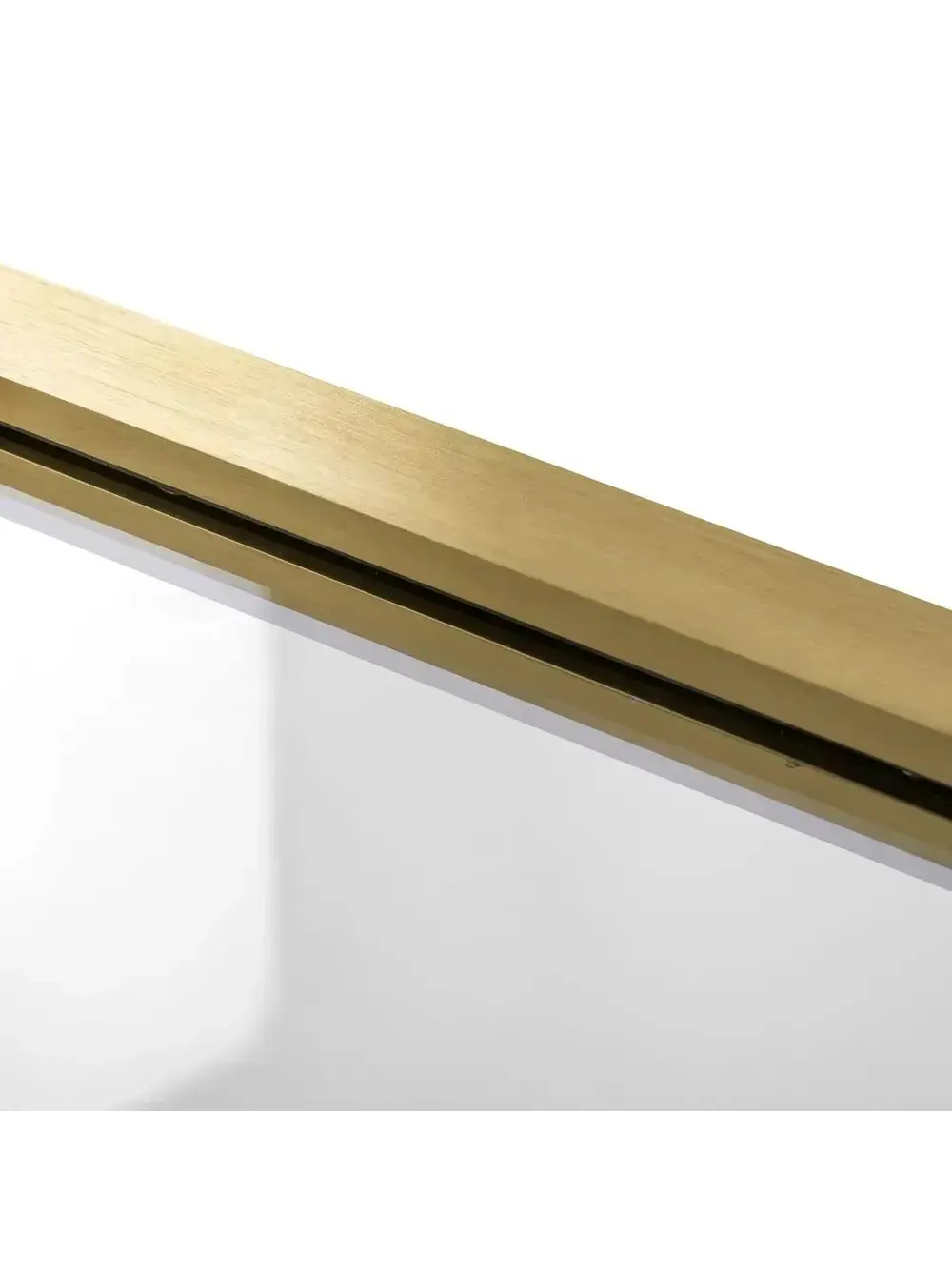 Sprchovací kút Rea Atlas 100x90 Brush Gold
