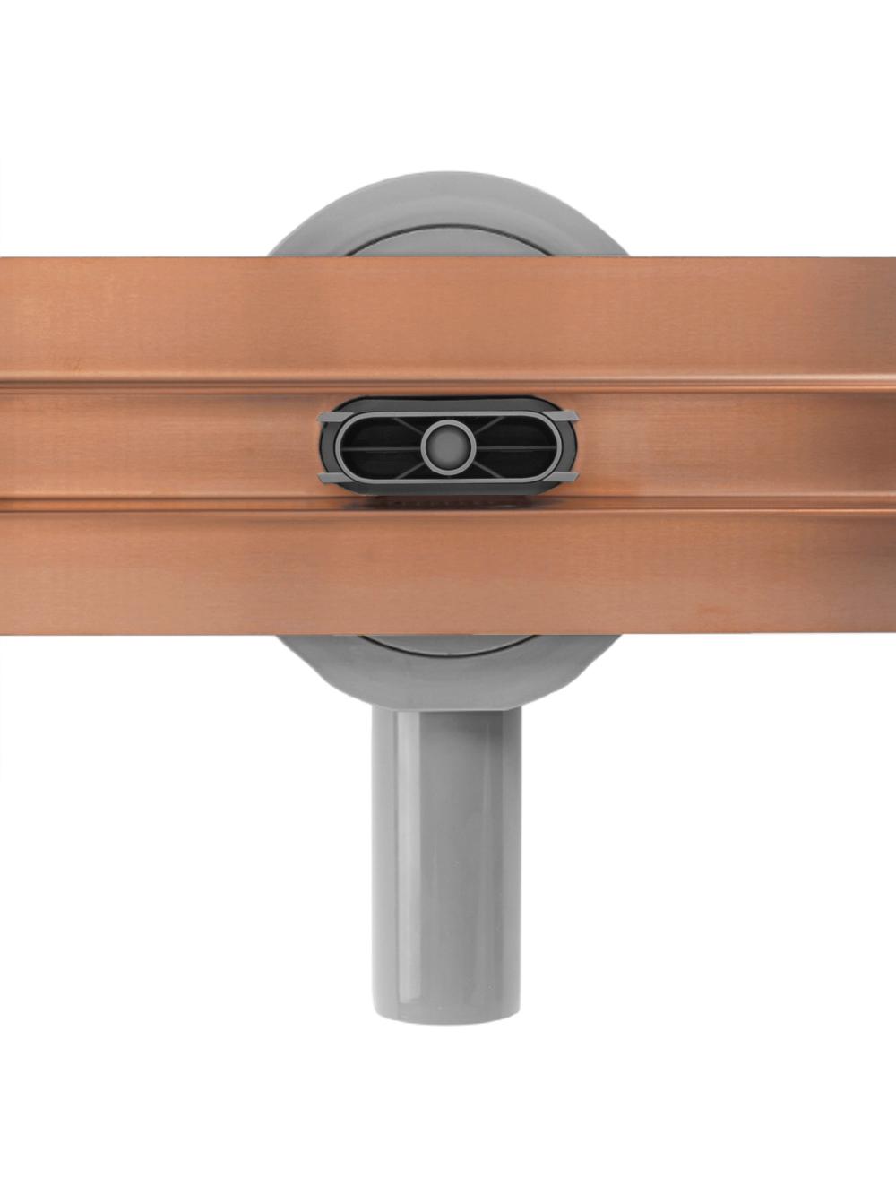 Odpływ Liniowy REA NEOX SLIM PRO brush l. copper 100