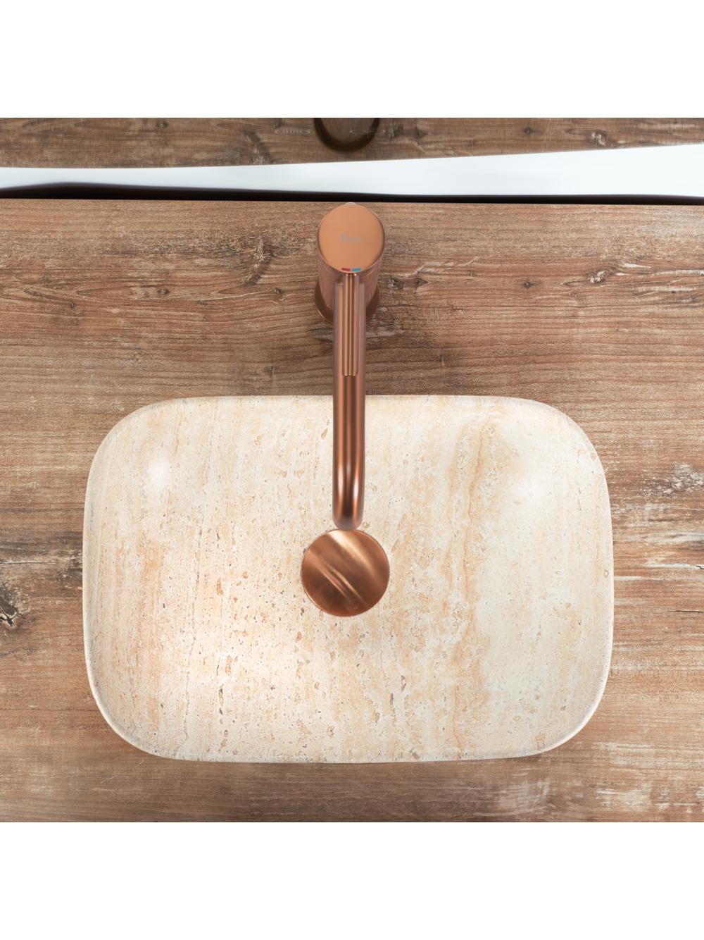 UMYWALKA NABLATOWA BELINDA MINI TRAVERTINE MATT