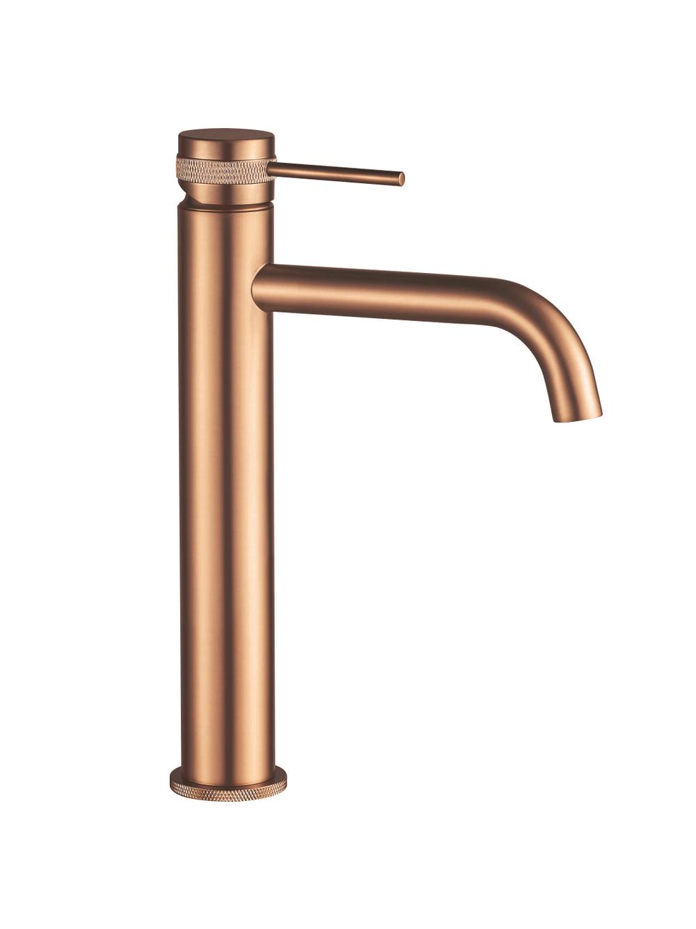 REA Lungo Grip izlietnes krāns Copper matēta augsta kvalitāte