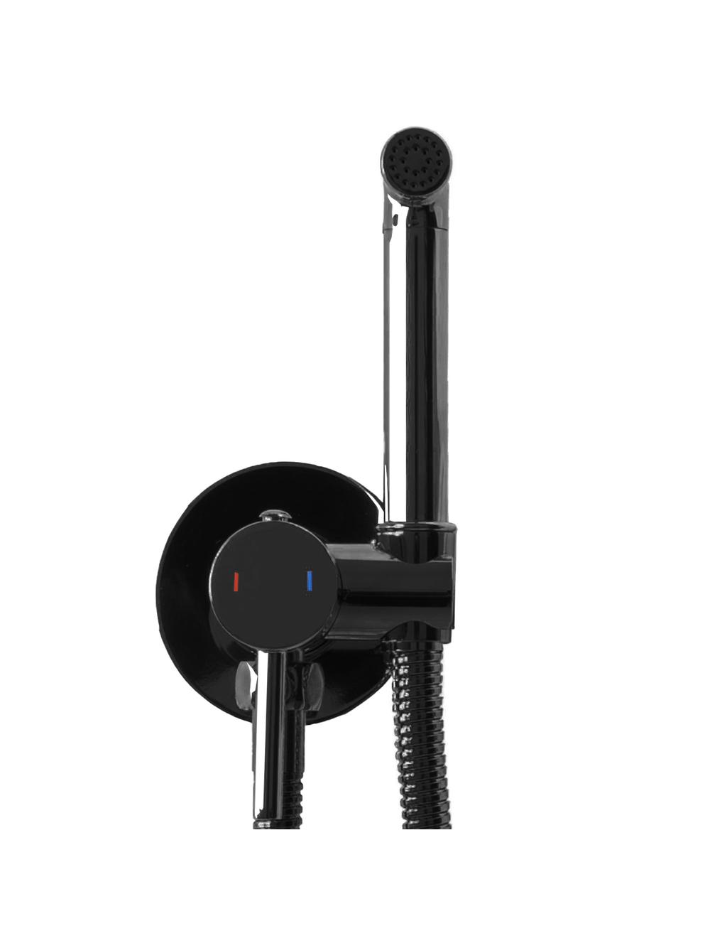 Bateria Bidetowa REA Lungo Loop Czarna Metaliczna
