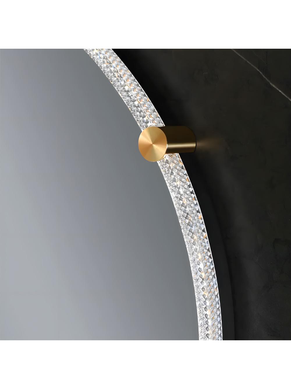 LUSTRO ŚCIENNE LED Z RAMĄ 60cm 106