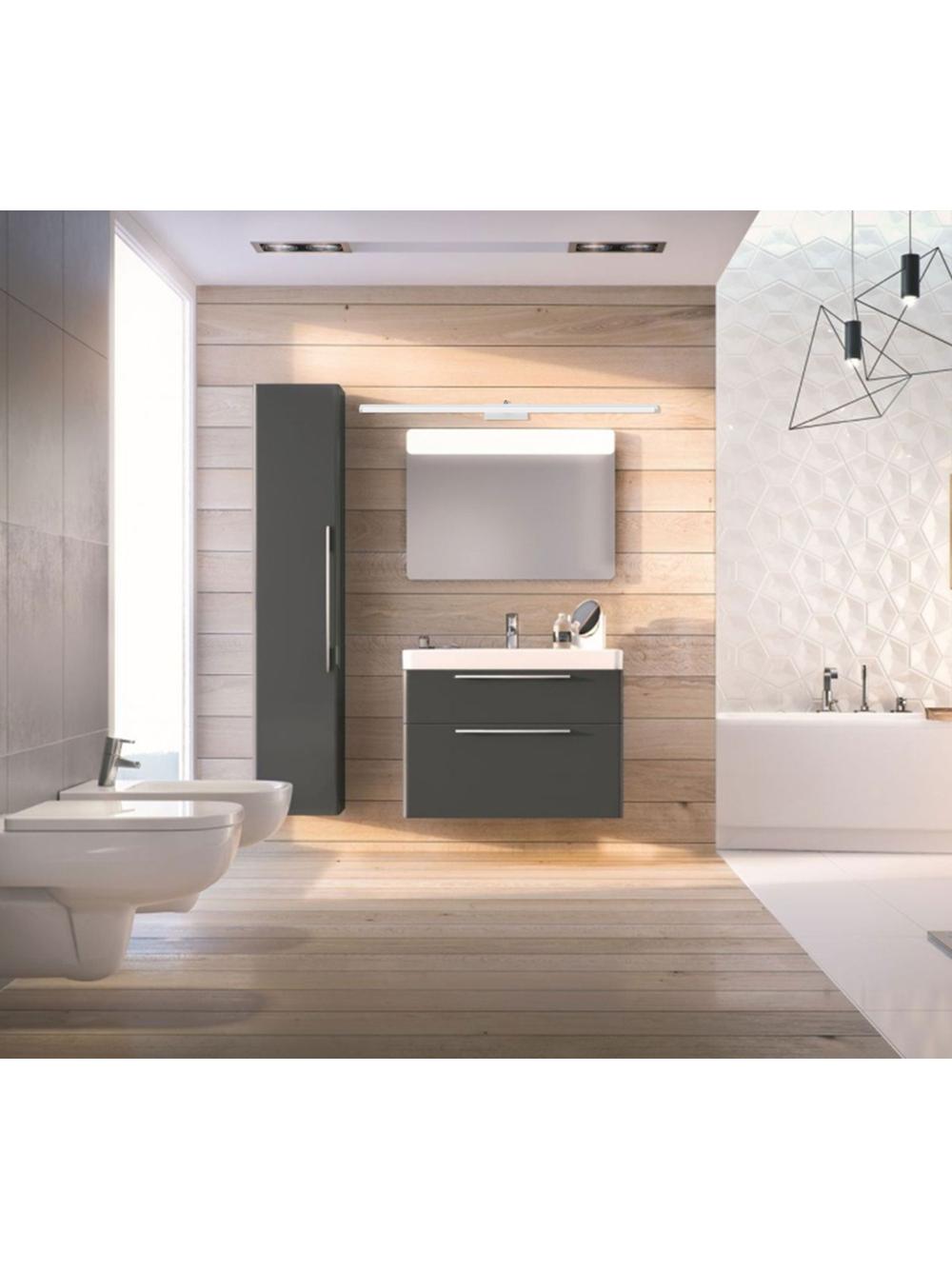 LAMPA KINKIET ŁAZIENKOWY LED NAD LUSTRO 20W 100CM APP376-1W BIAŁA