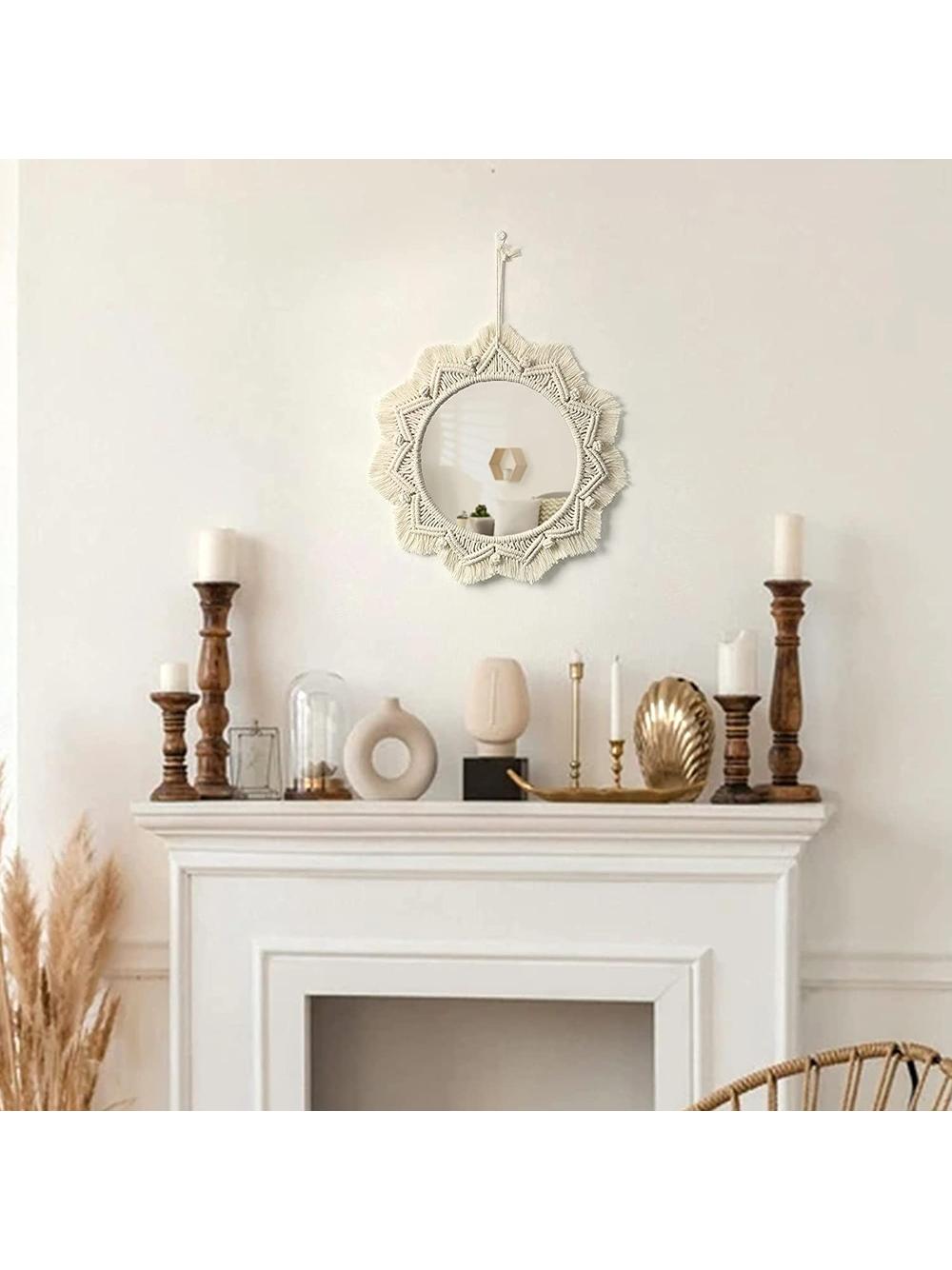 LUSTRO ŚCIENNE BOHO 50CM 322047