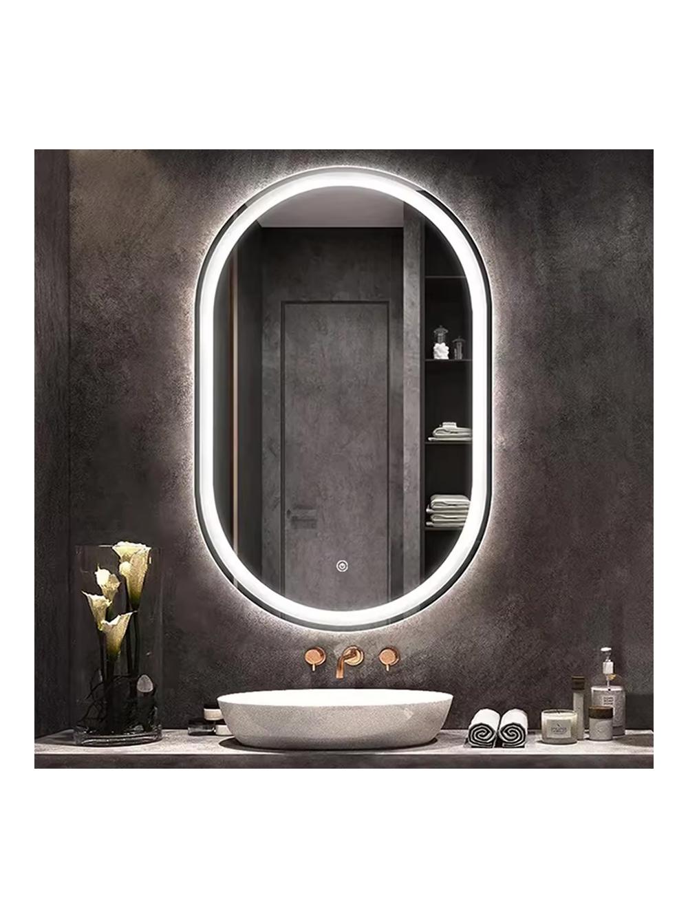 Miroir LED 80x60cm P10408