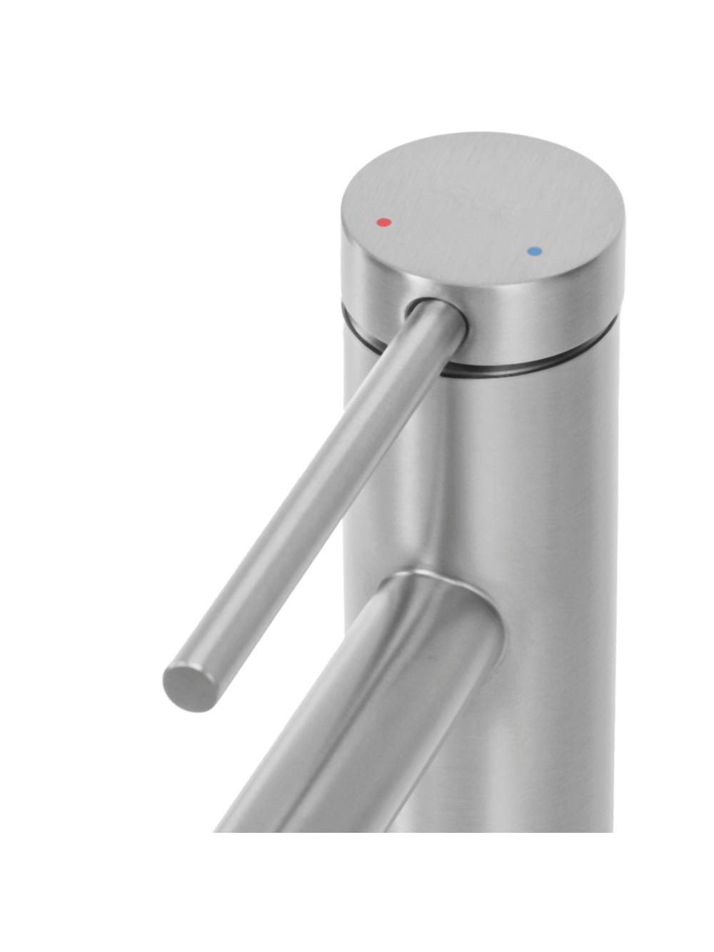 Bateria Umywalkowa Rea Foss nikiel szczotkowany Inox wysoka