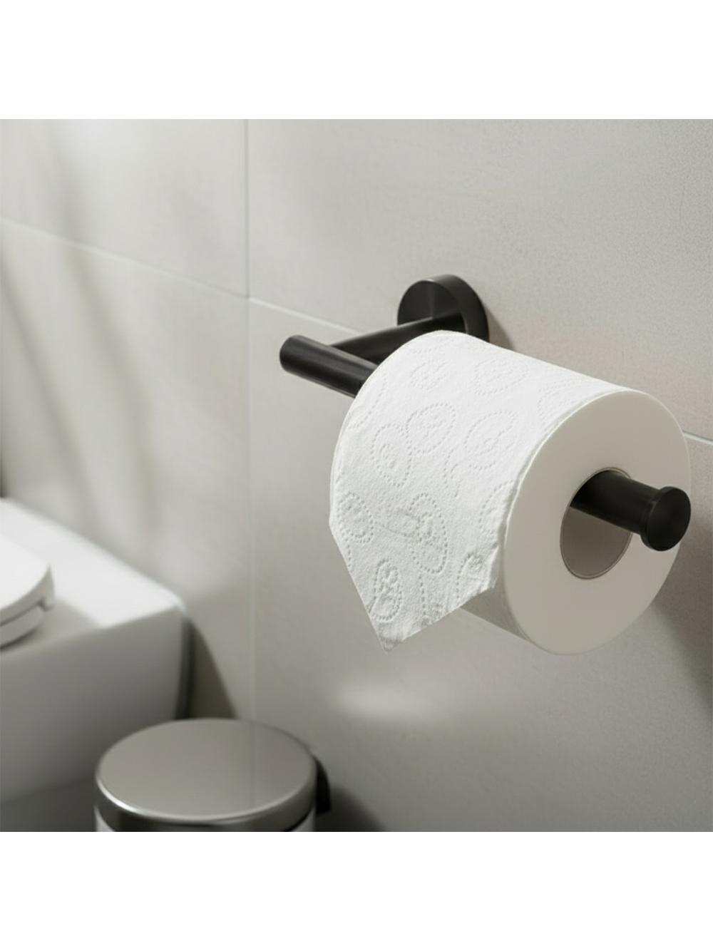 Juego de accesorios de baño Ari Black 4 piezas