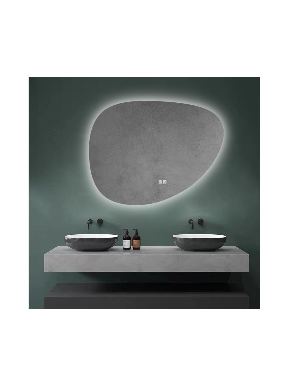 LUSTRO ŚCIENNE LED 84x63cm H142