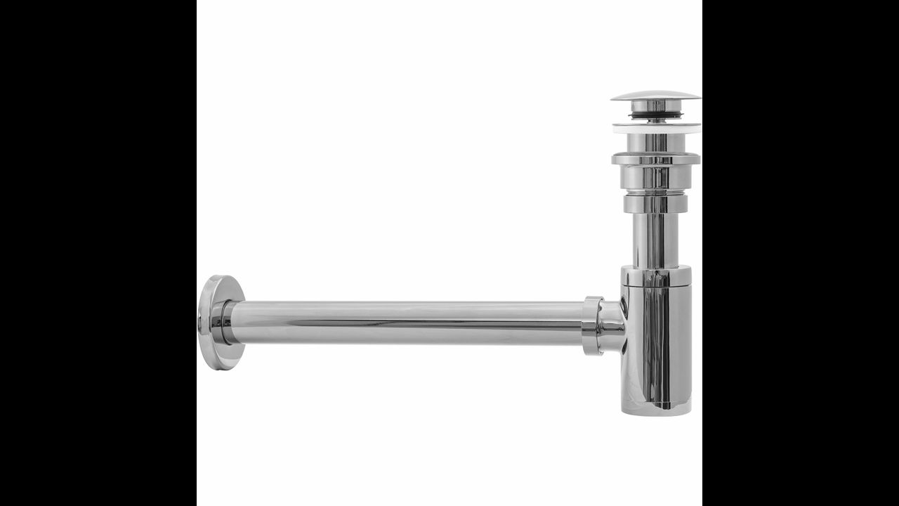 Siphon de Lavabo Chrome