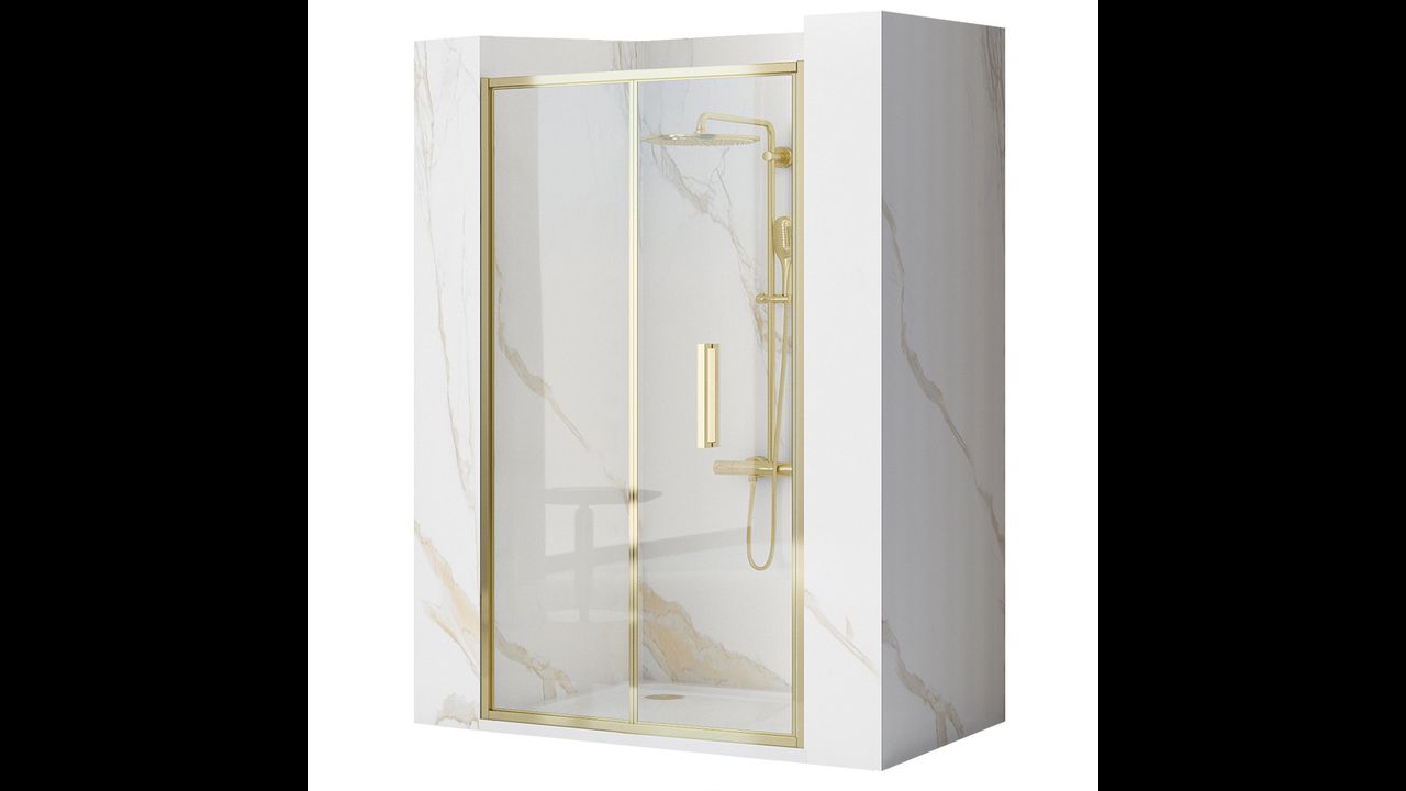 REA Rapid Fold 100 Gold Salokāmās dušas durvis