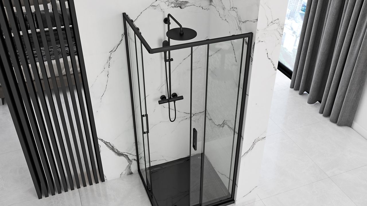 Cabine de douche PUNTO BLACK - Apori Sp. z o.o.