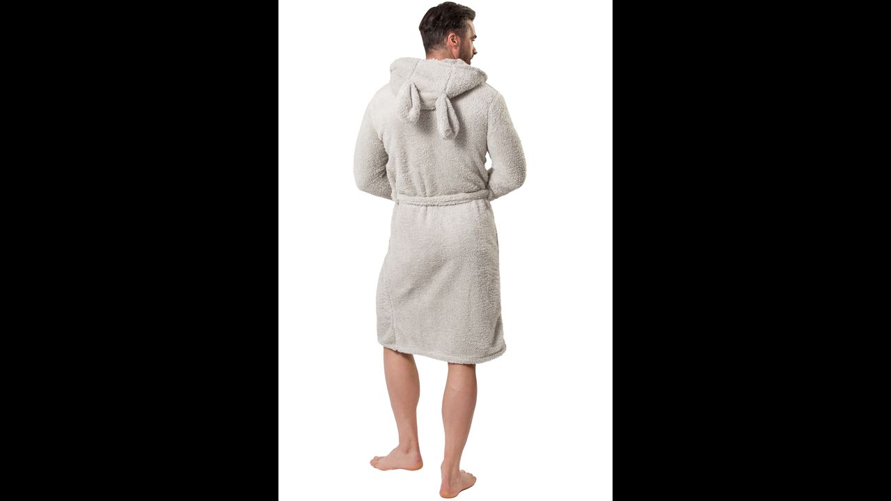 Mens deals sweatshirt robe