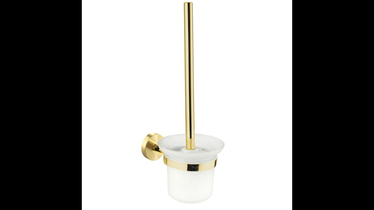 WC-Bürsten mit Bürste Metall gold MIST 06