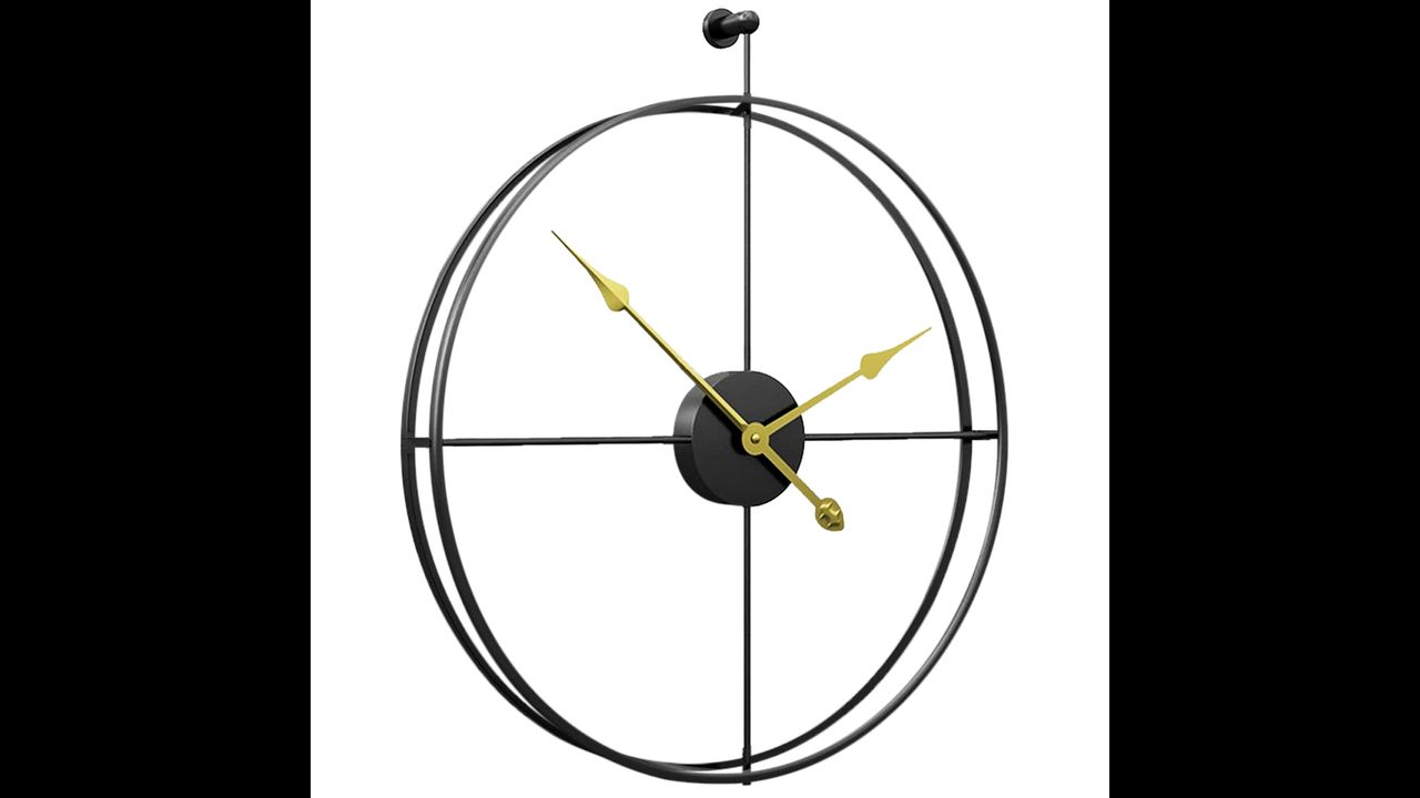 Clock Black 60 cm MCG60-B