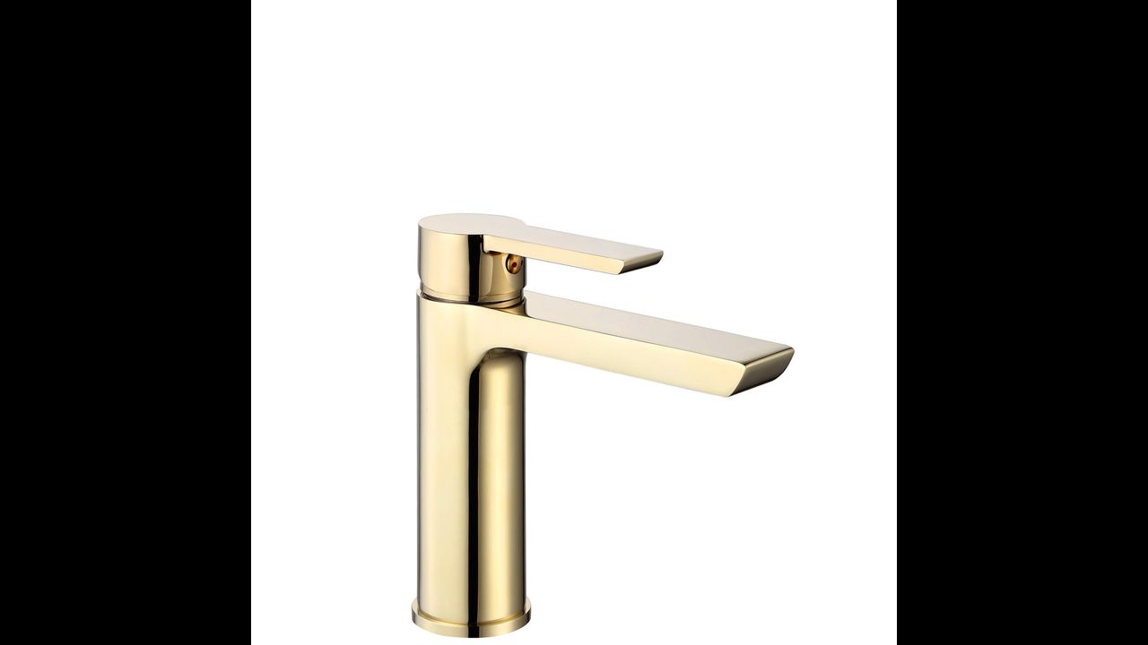 Bathroom faucet Rea Argus Gold Low