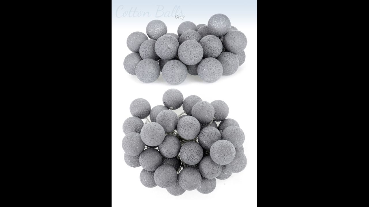 Cotton Balls Kule LED F3