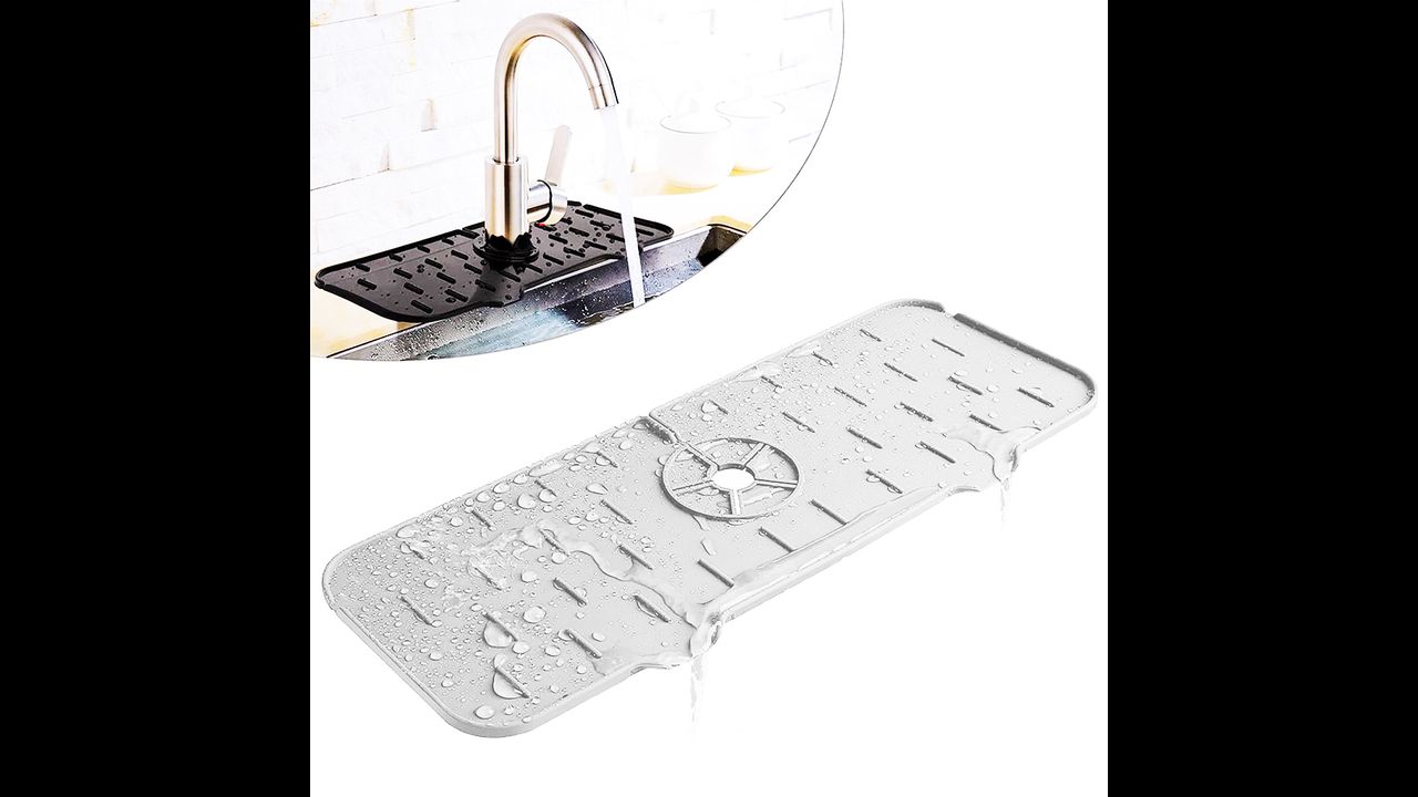 Drainer for the kitchen sink white
