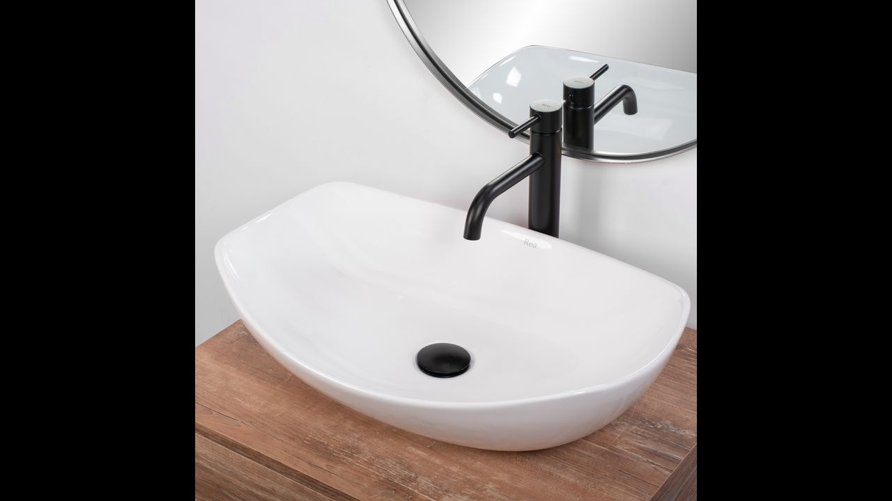 Siphon de lavabo Universel Clic-clac White - Rea