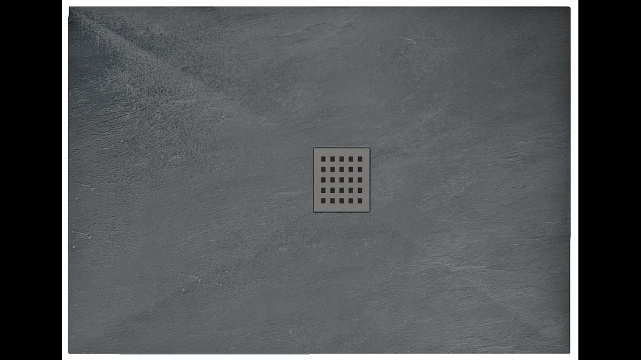 Grey Rock dušas paliktnis 80 x 100