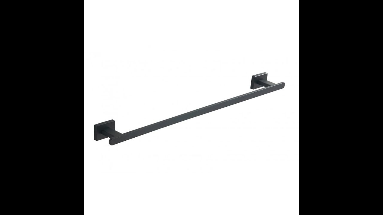 Portasciugamano da bagno Black 322196 - Rea