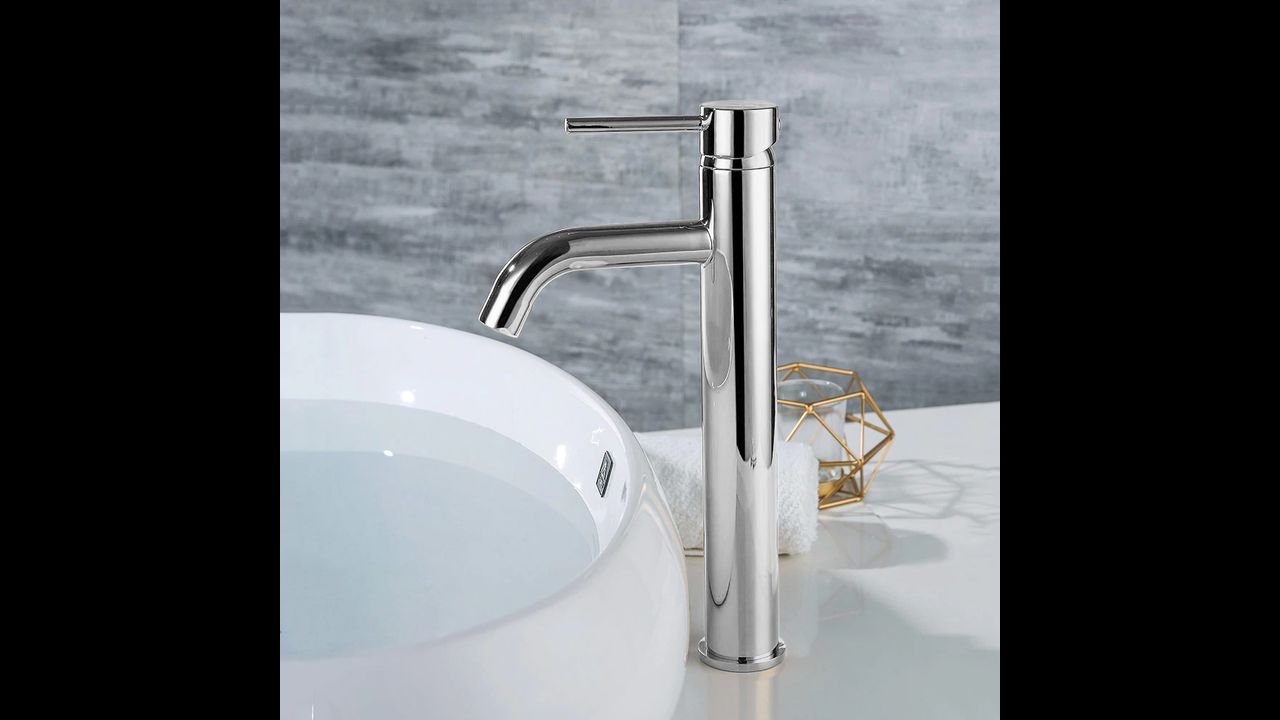 Bathroom faucet Rea Lungo Chrome High - Rea