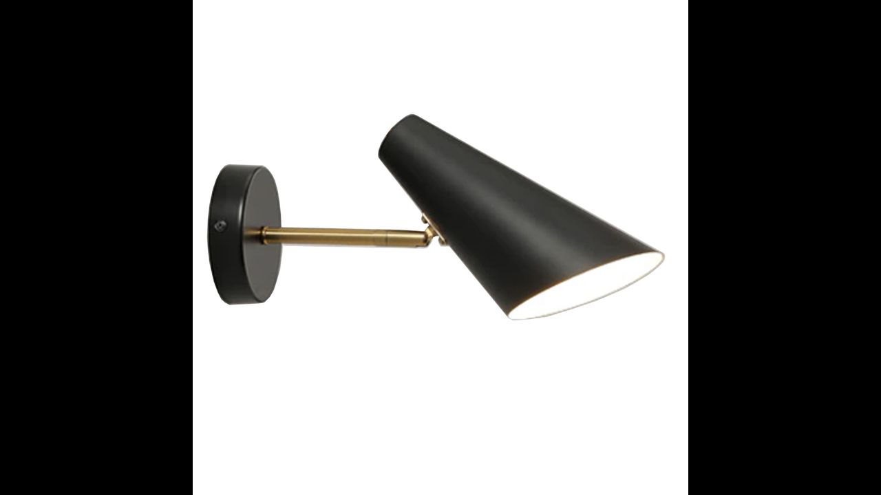NÁSTĚNNÁ LAMPA NÁSTĚNNÁ LAMPA APP1141-1W  Black