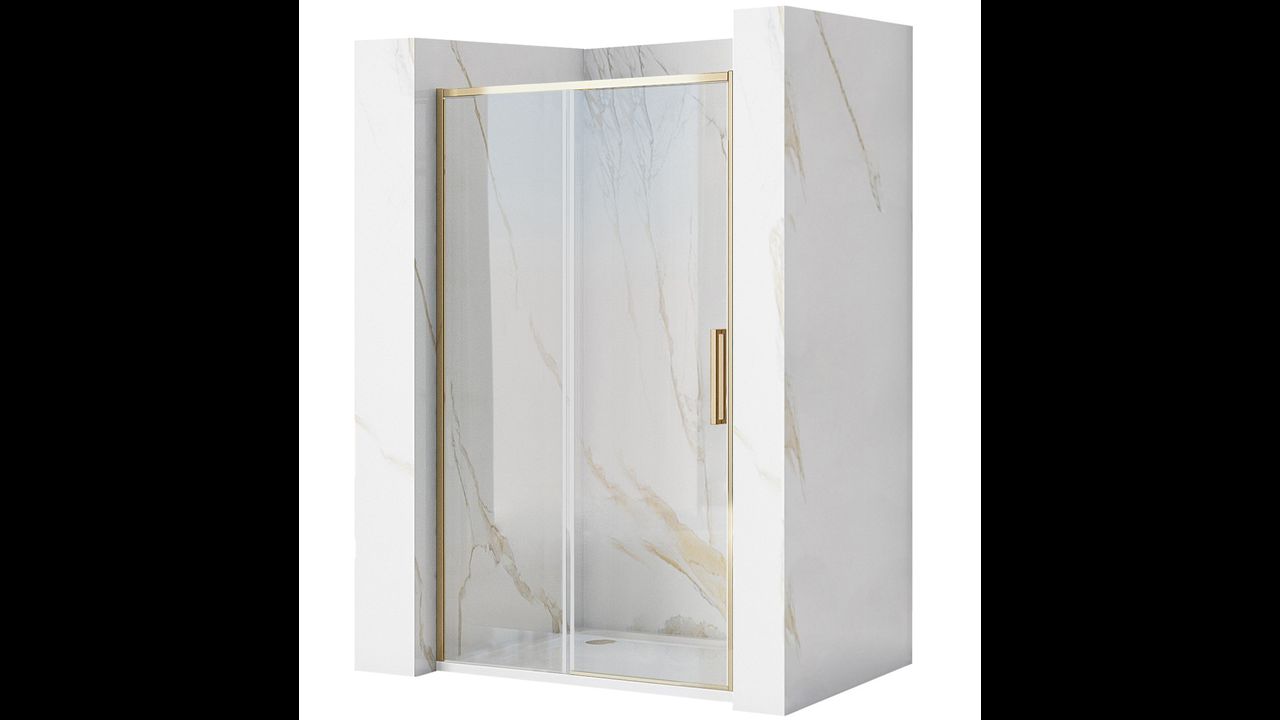 Sprchové dvere REA Rapid Slide 120 Gold