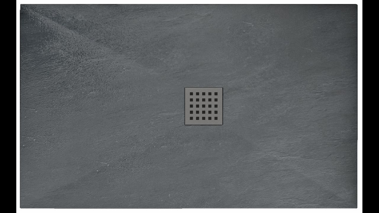 Plato de ducha Grey Rock 80x120