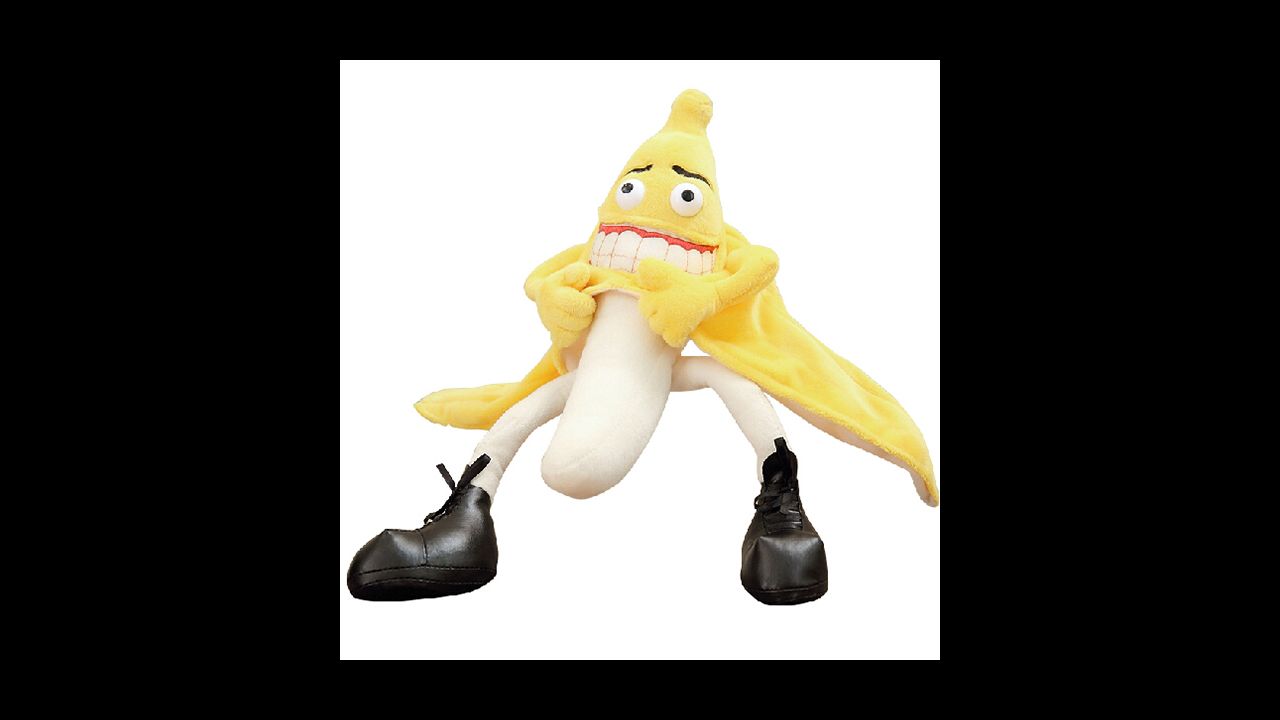 Plush mascot Evil Banana