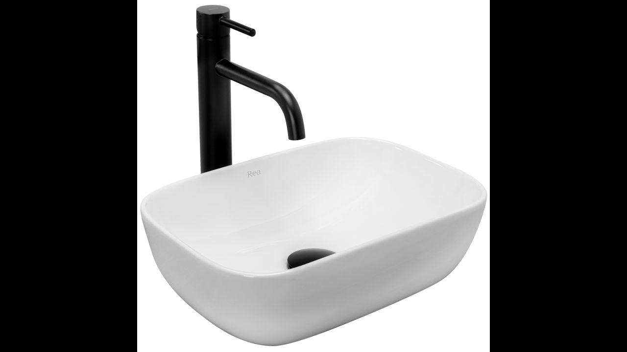 Bonde de lavabo universel clic-clac Rea White - Rea