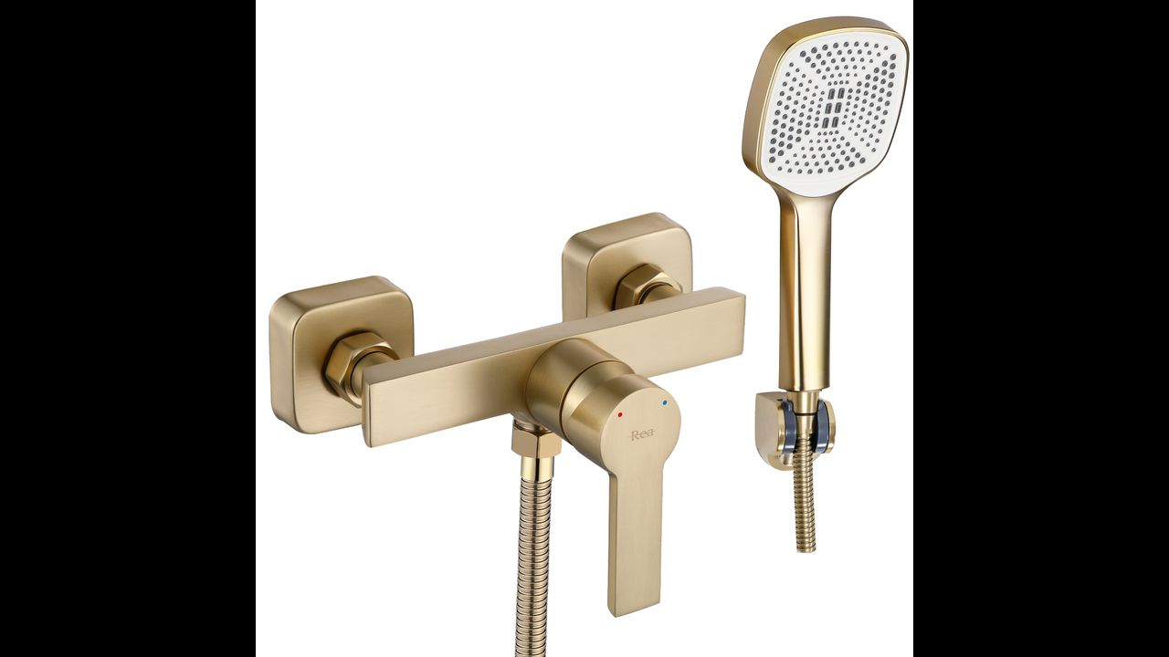 Shower faucet REA ARGUS Brush Gold