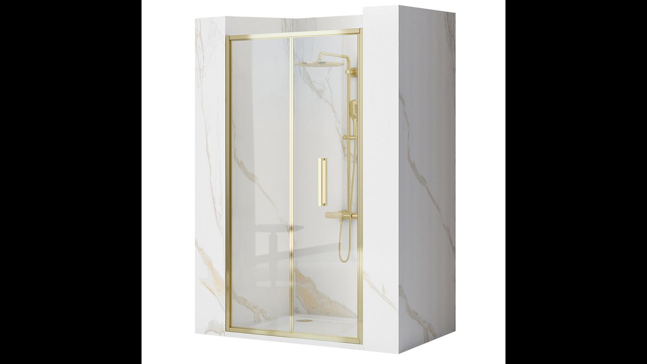 Sprchové dvere REA Rapid Fold 90 Gold