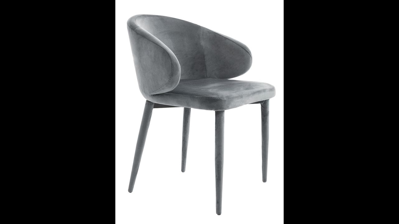 Židle Velvet šedá