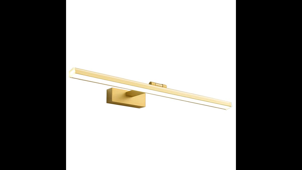 Nástěnné svítidlo Zlaté 80cm APP835-1W
