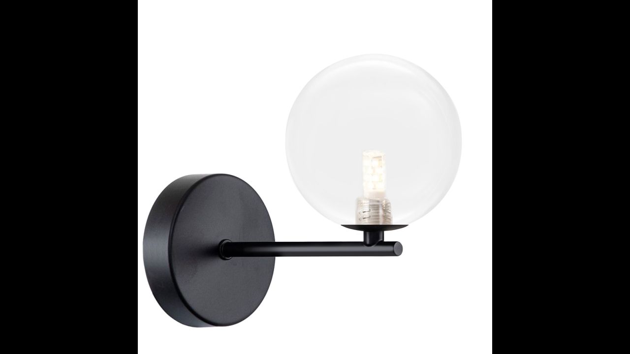 NÁSTĚNNÁ LAMPA NÁSTĚNNÁ LAMPA APP1160-1W  Black