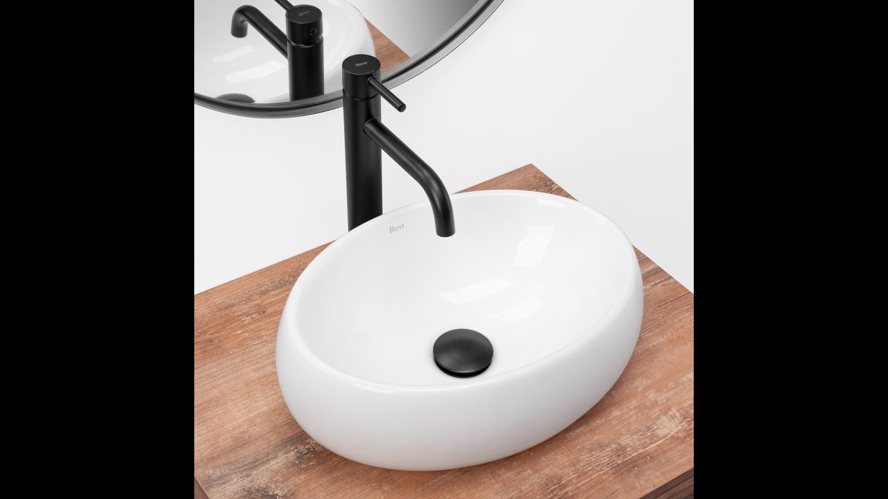 Lavabo da appoggio Rea Linda Mini - Rea