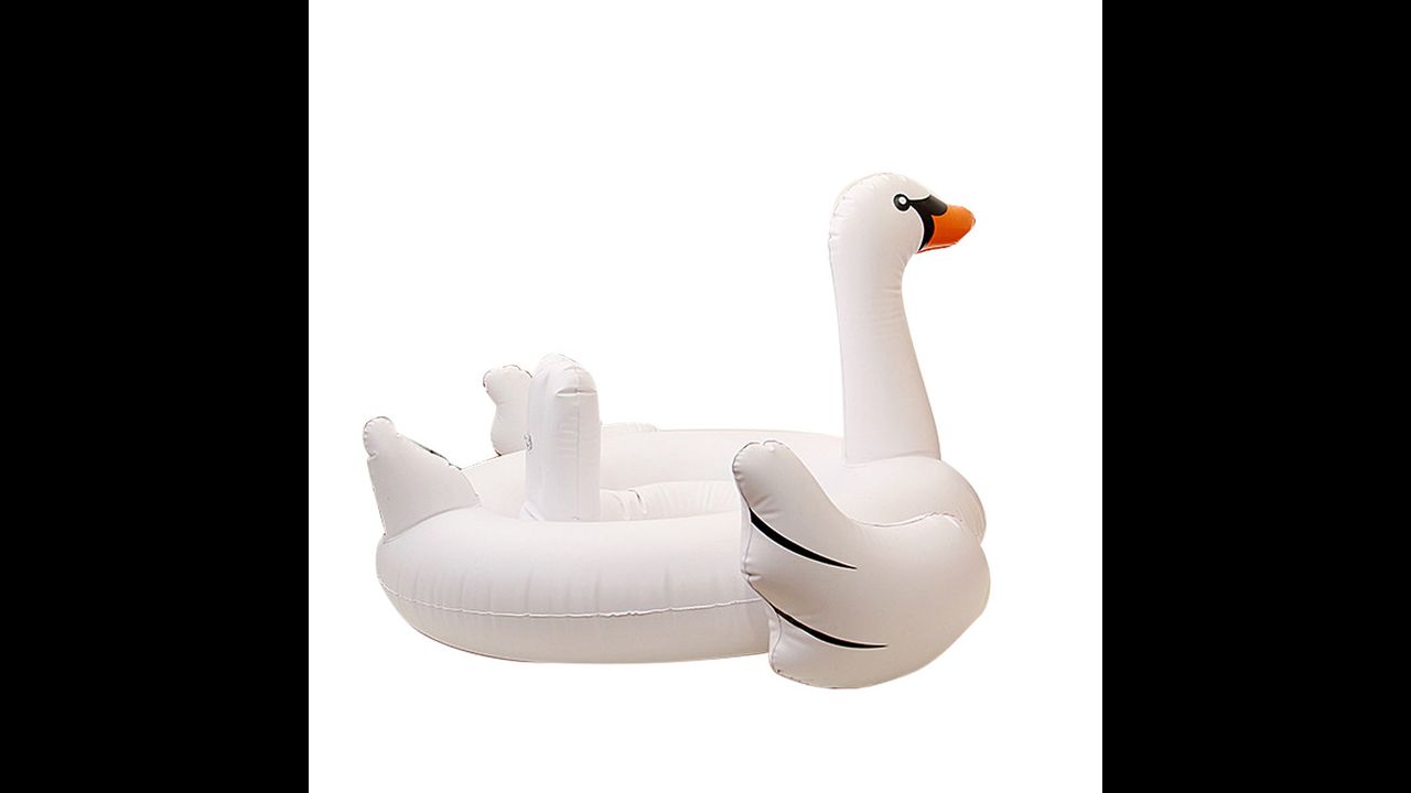 Inflatable mattress Swan