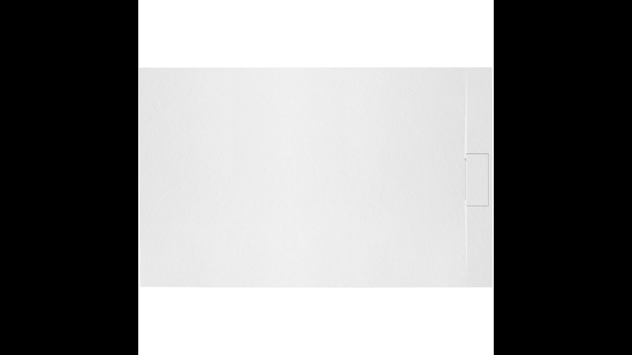 Sprchová vanička REA Bazalt 80x100- White