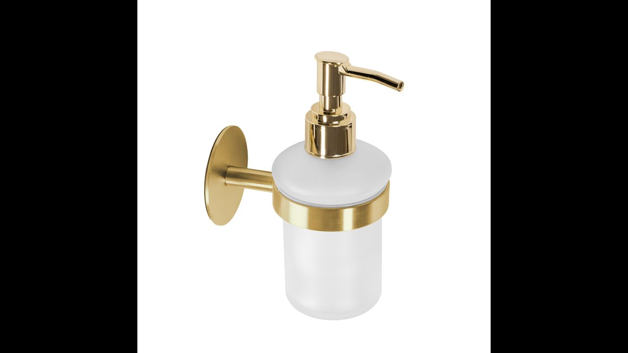 Soap dispenser Gold Brush 322217B