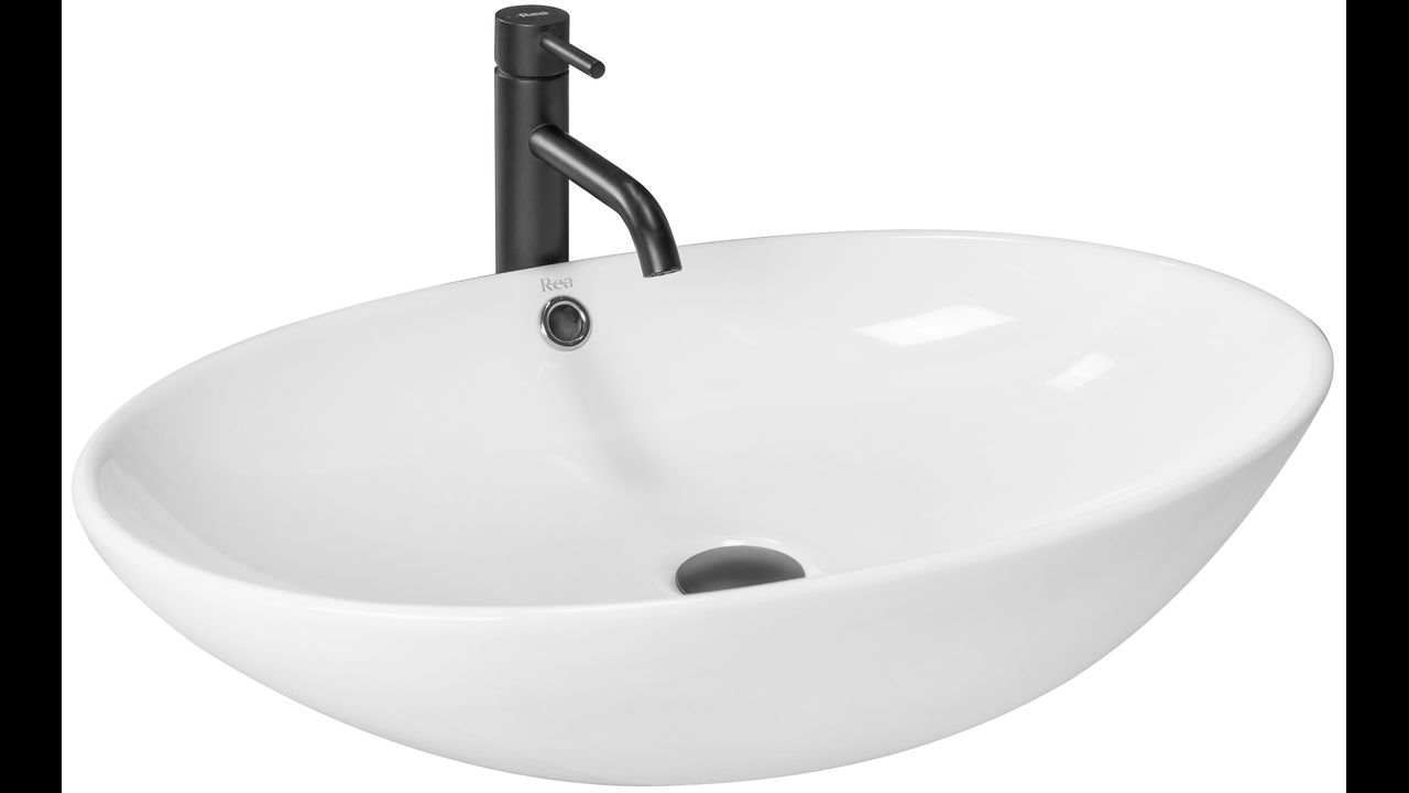 Bonde de lavabo universel clic-clac Rea White - Rea