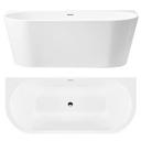 Baignoire acrylique murale CAPRI 150cm