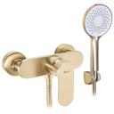 Grifo de ducha REA DROP Brush Gold