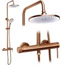 Комплект за душ Rea Foss Clif Brush Copper