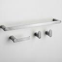 Vannitoa tarvikute komplekt Mati Brush Nickel 4 osa