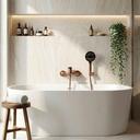 Bathtub faucet PREMIUM REA Vision Brush Copper